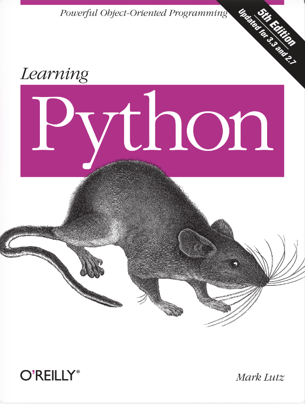 Learning Python, 5th Edition Book Image